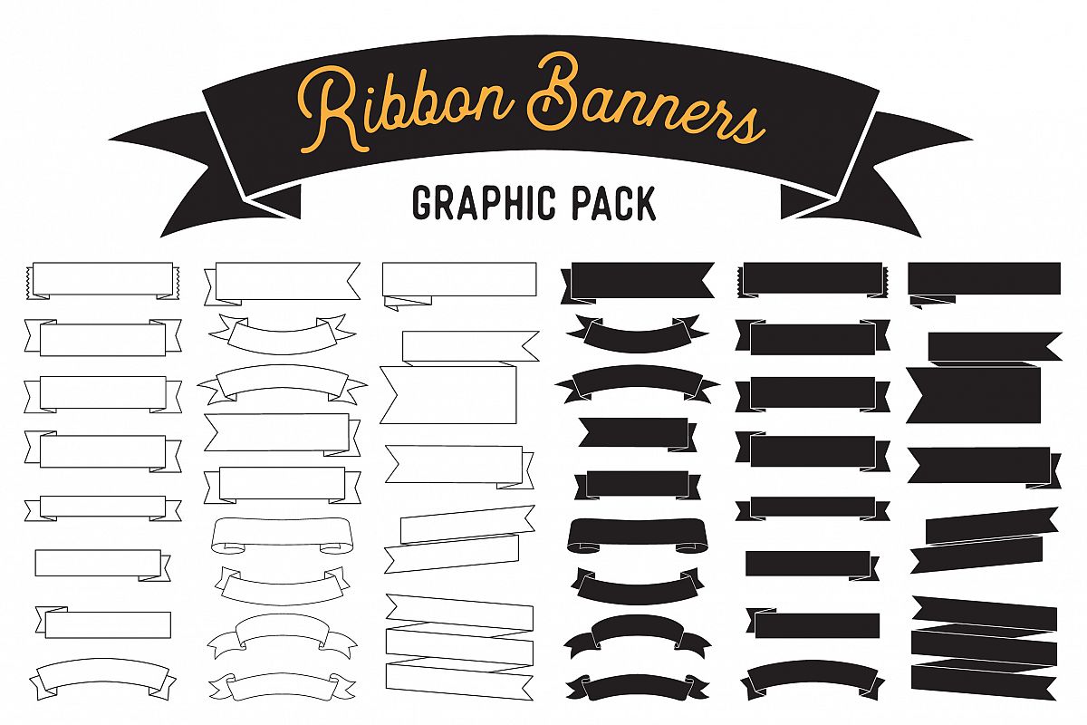 White Ribbon Clipart Vector Design Bundle 1200x800 White Ribbon Clipart Vector Design Bundle