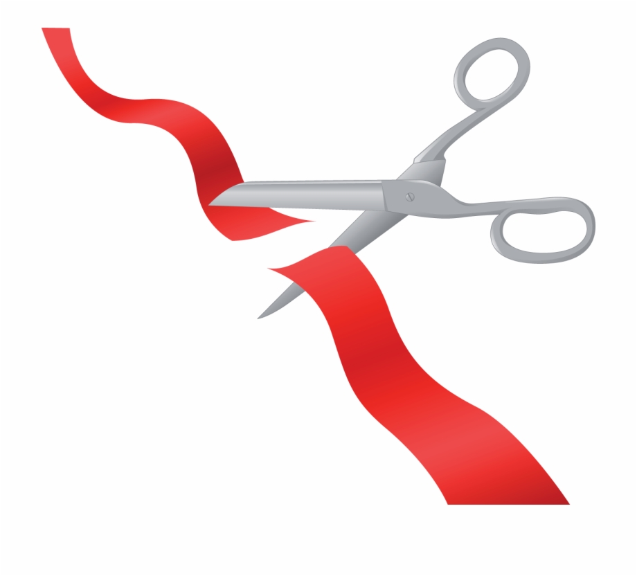 Ribbon Cutting Vector At Collection Of Ribbon Cutting Vector Free For Personal Use