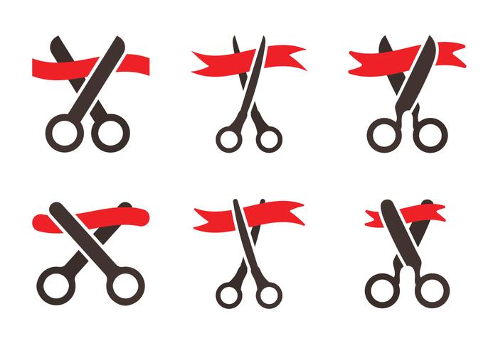 700x490 Free Ribbon Cutting Vector Icon
