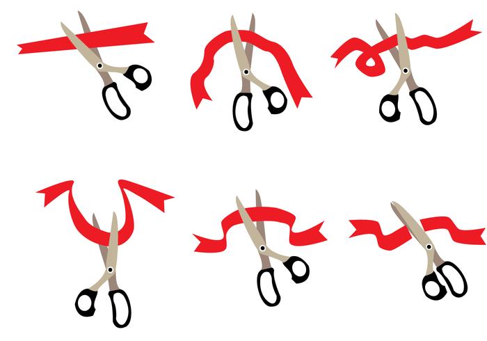700x490 Ribbons Cutting Vector
