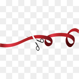 260x260 Opening Ribbon Cutting Ceremony, Vector