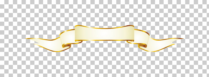 728x267 Yellow Angle Font, Bright Gold Ribbons, Gold Ribbon Graphic Design