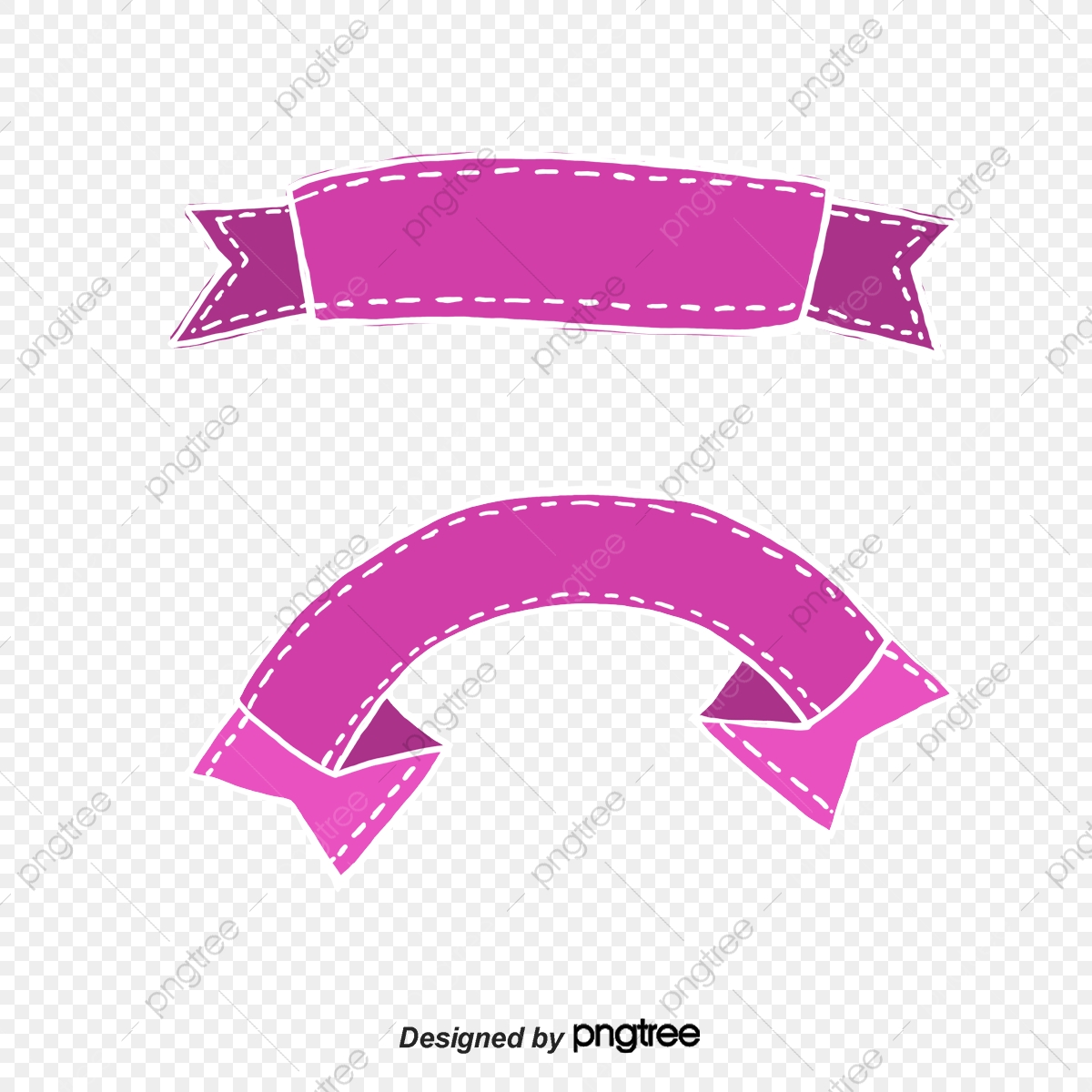 1200x1200 Half Round Header Note, Title Ribbon, Violet Filament, Silk Ribbon