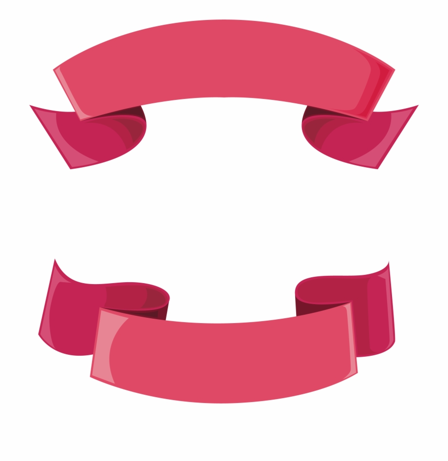 Ribbon Header Vector at Collection of Ribbon Header
