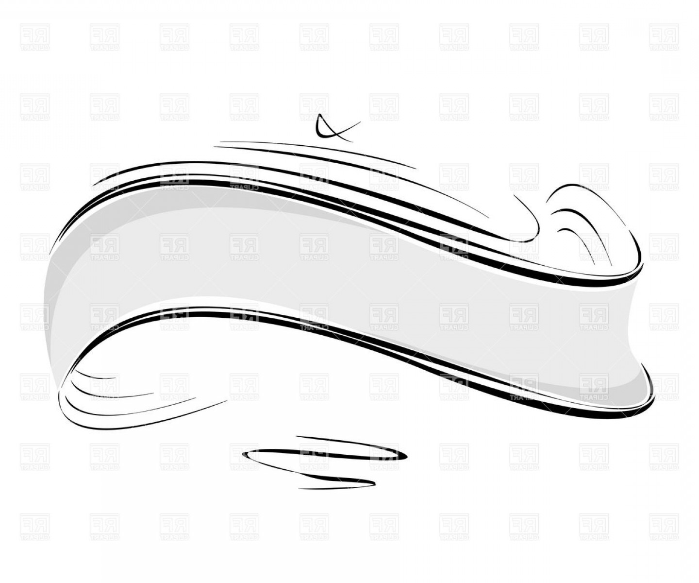 1440x1200 Decorative Stylized Header Ribbon Vector Clipart Soidergi