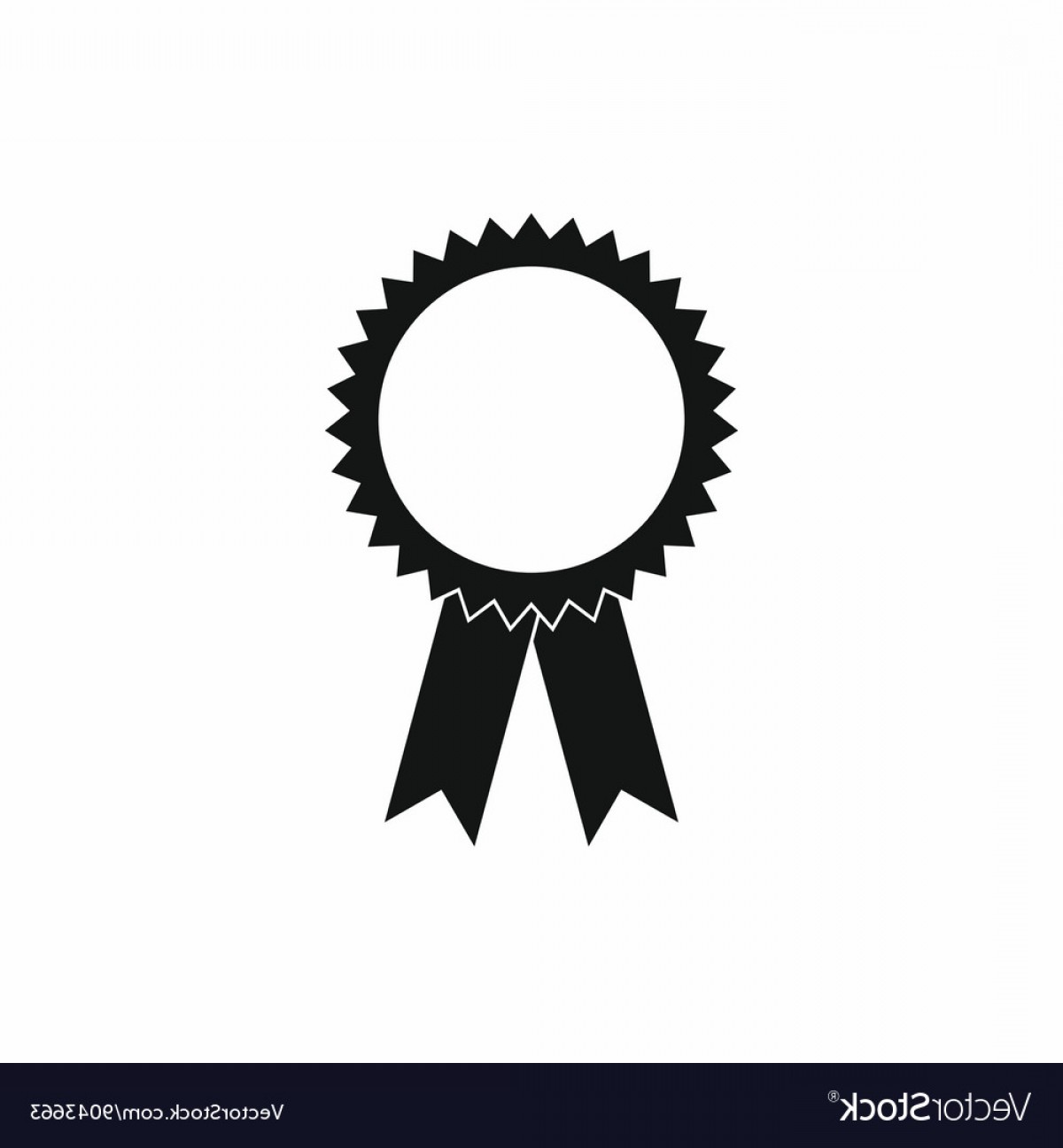 1200x1296 Rosette Ribbon Badge Vector Hoodamathrun