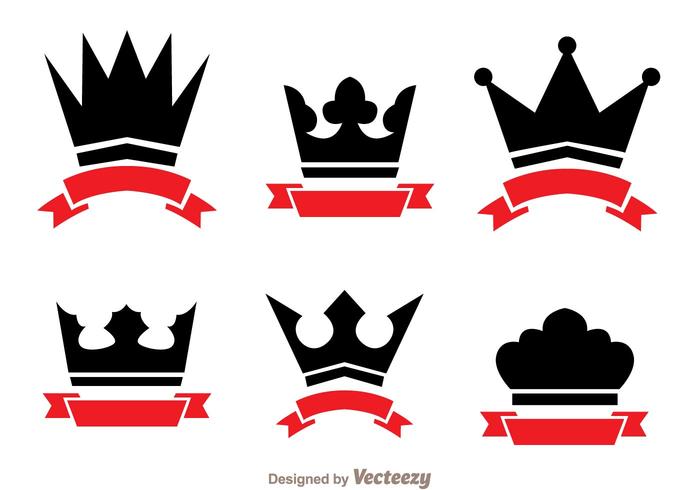 Crown And Ribbon Logo Vectors 700x490 Crown And Ribbon Logo Vectors
