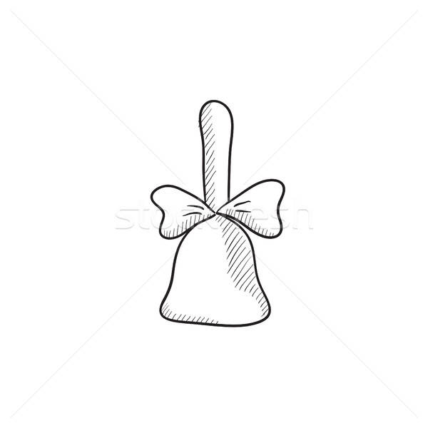 School Bell With Ribbon Sketch Icon Vector Illustration Andrei 600x600 School Bell With Ribbon Sketch Icon Vector Illustration Andrei