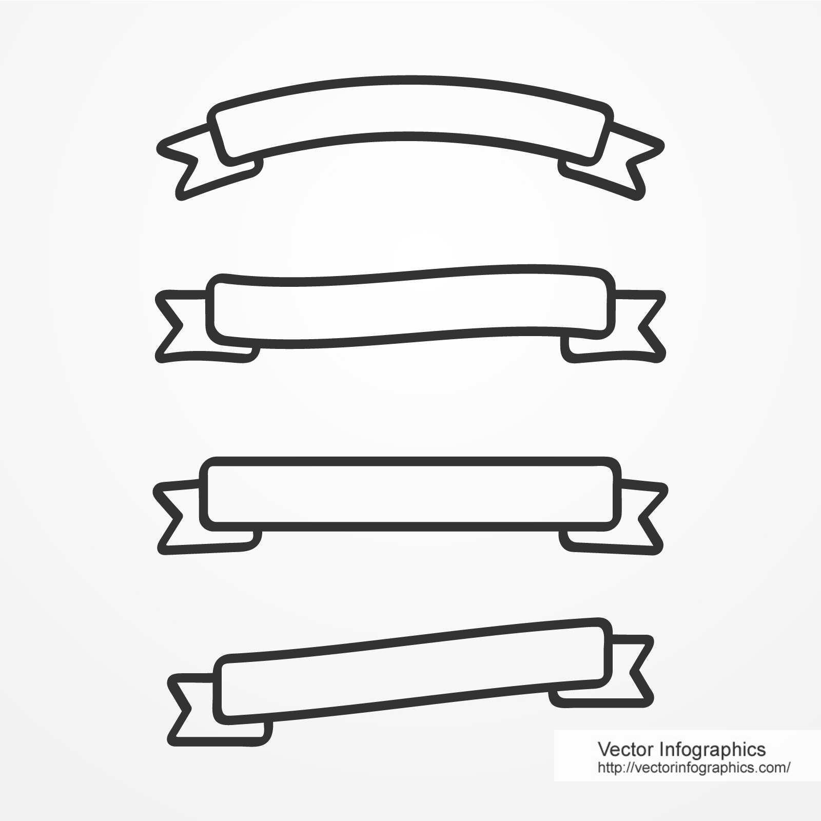 Sketch Ribbons Free Download Vector Image 1600x1600 Sketch Ribbons Free Download Vector Image
