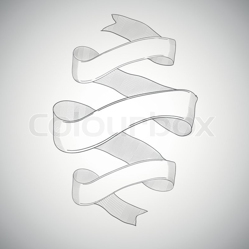 Vintage Ribbon, Decorative Design Stock Vector Colourbox 800x800 Vintage Ribbon, Decorative Design Stock Vector Colourbox