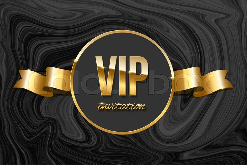 800x534 Vip Invitation Design Template Vector Stock Vector Colourbox