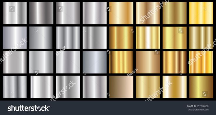 735x391 Vector Ribbon Silver Gold Gradient Background Vector Icon Texture