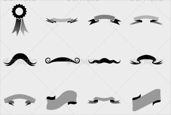 600x404 Ribbon Vectors