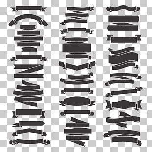 310x310 Ribbon Vector Black White Png Png Cliparts For Free Download