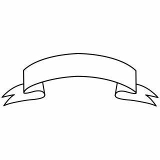 320x320 Banner Vector Black And White Png Images Banner Vector Black