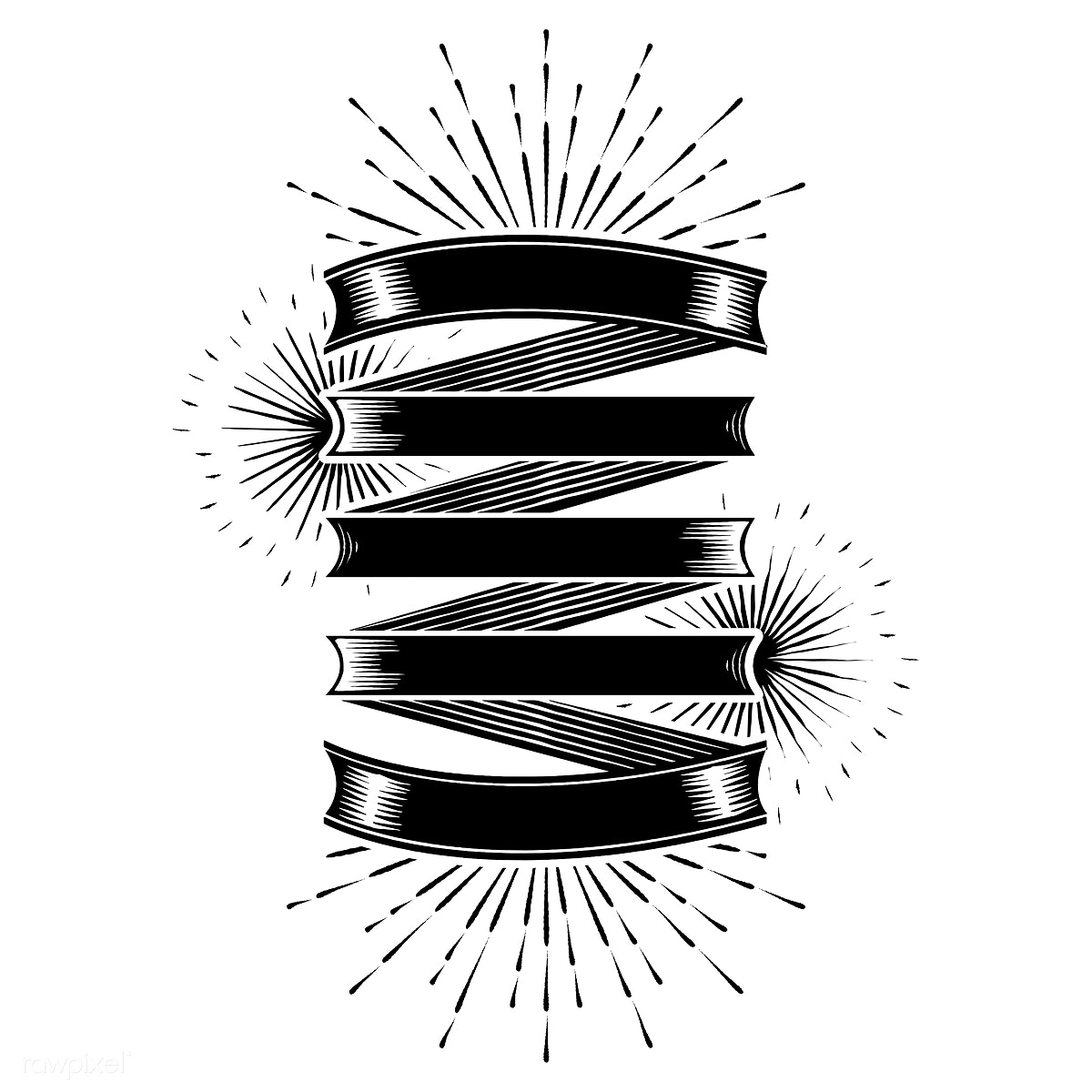 1200x1200 Vintage Ribbon Banner Png Images