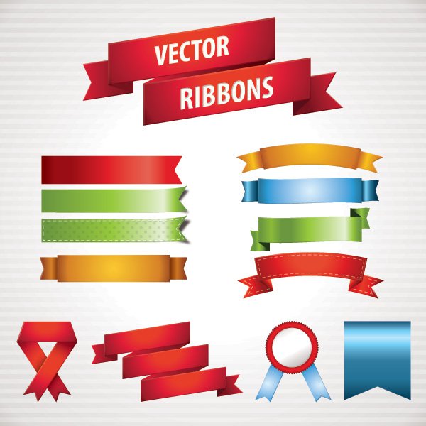 600x600 Ribbon Vector Art Images