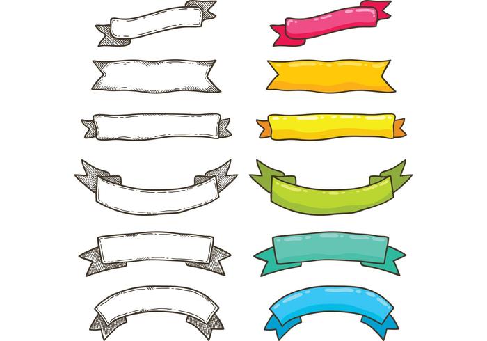 700x490 Ribbon Banner Free Vector Art Free Downloadable