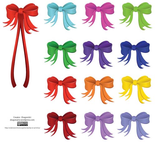 500x458 Stylish Free Vector Ribbons For Your Future Projects Designbeep