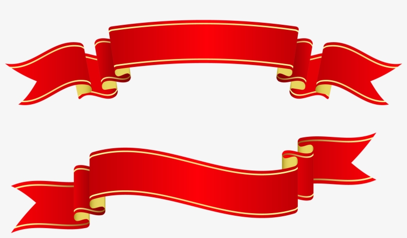 820x480 Clip Art Lace Banner Ribbon Vectors Objects Creative