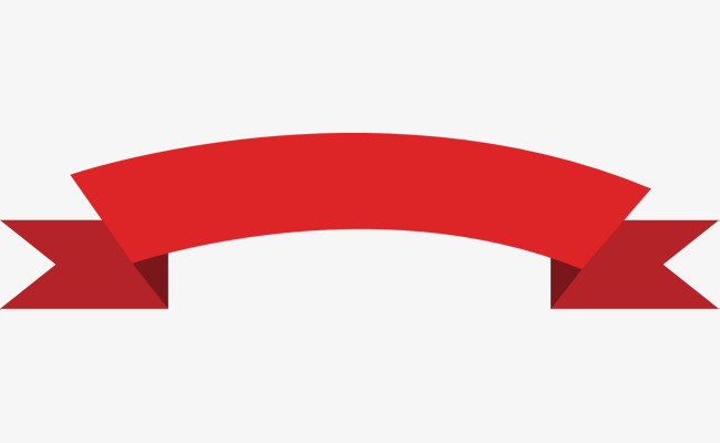 650x400 Download Free Png Vector Hand Painted Red Ribbon, Gules, Silk