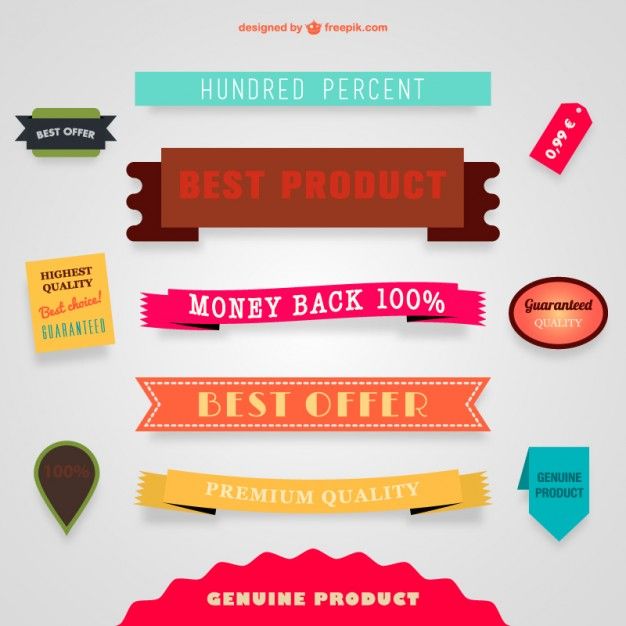 626x626 Sale Vector Banners And Ribbons Vector Free Download Flat