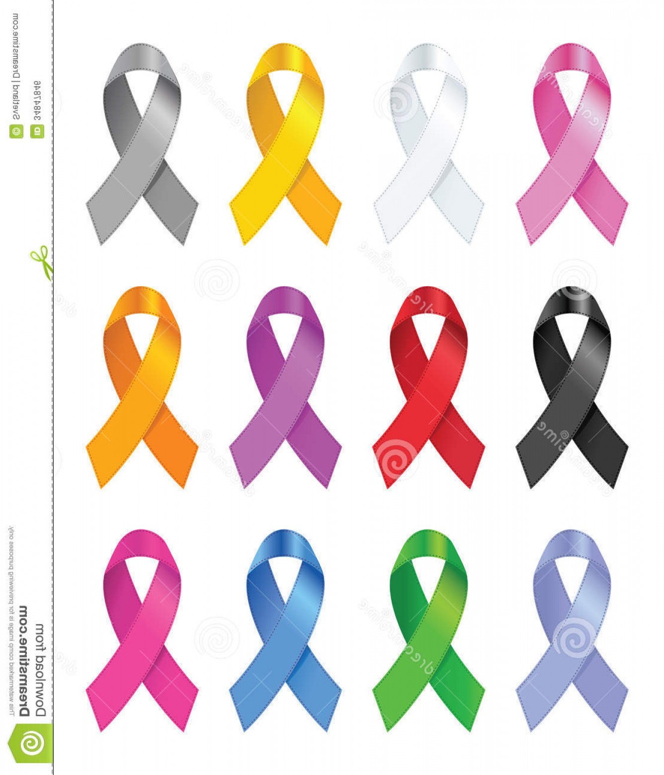 Ribbon Vector Illustration Free at Vectorified.com | Collection of ...