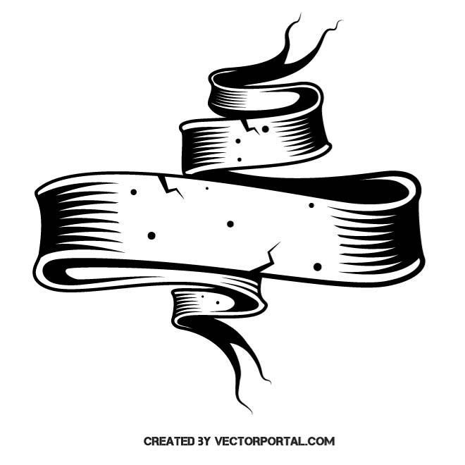 660x660 Old Ribbon Vector Various Vectors In Free Vector Images
