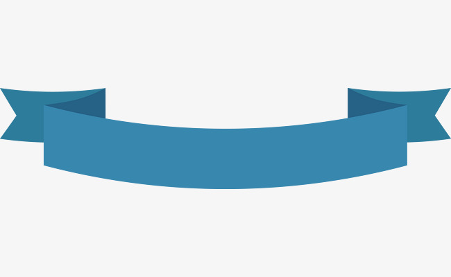 650x400 Download Free Png Blue Ribbon, Vector, Png Material, Blue Png