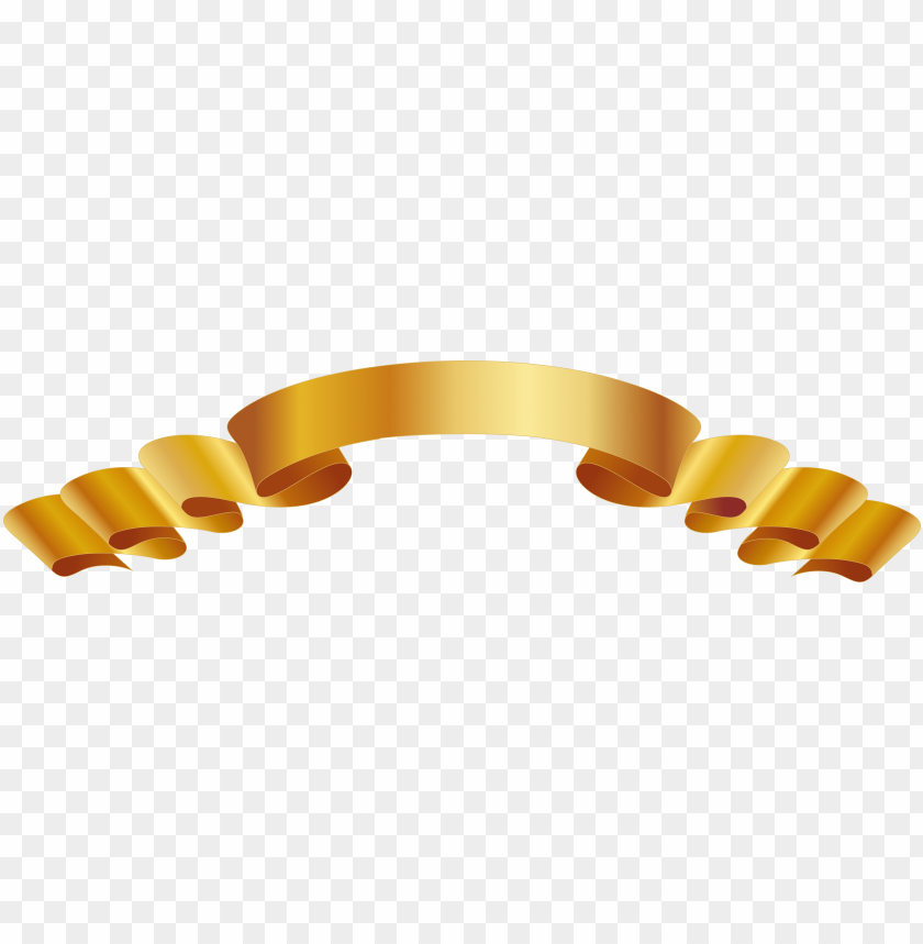 840x859 Ribbon Vector Gold Png Image With Transparent Background Toppng