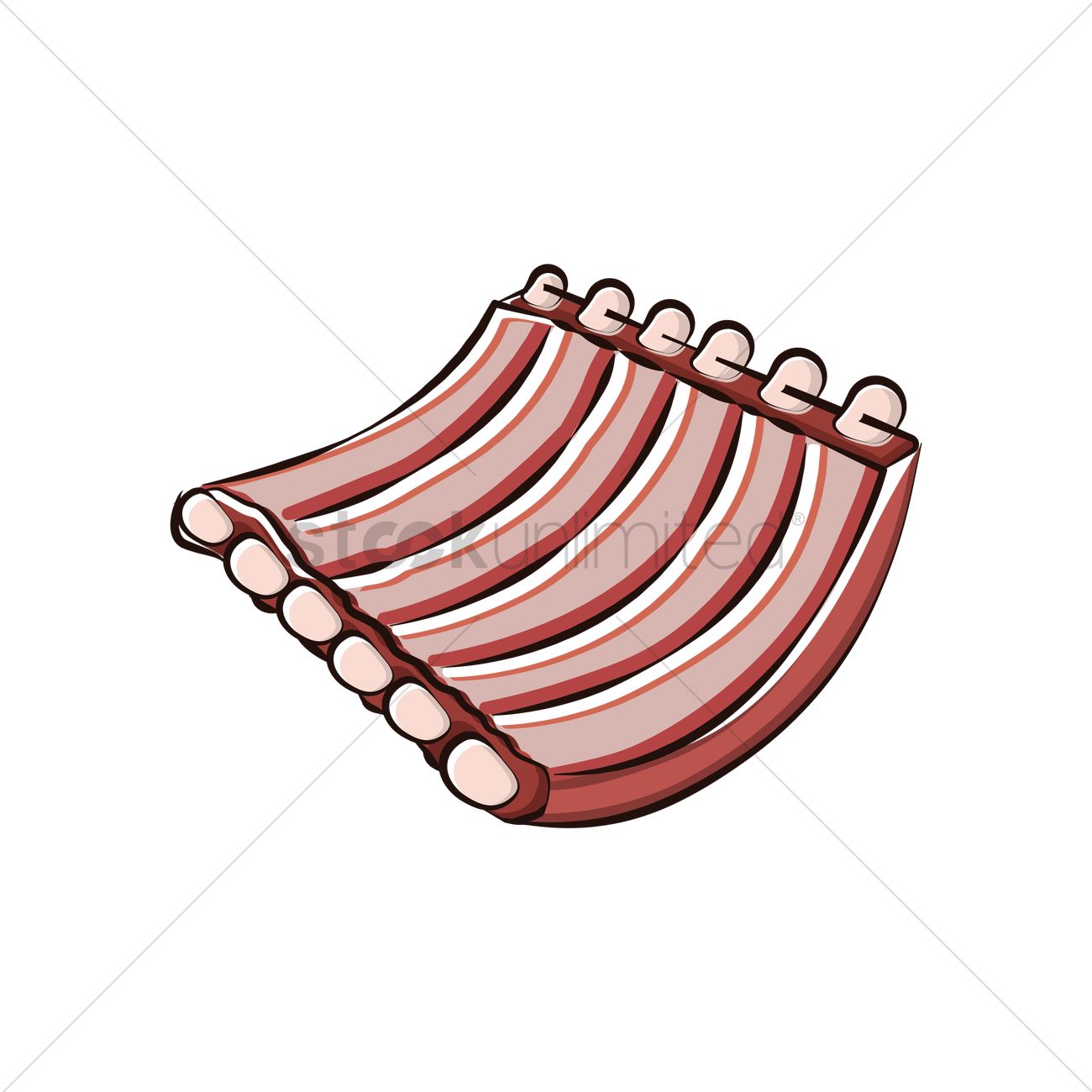 Ribs Vector at Collection of Ribs Vector free for