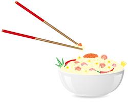 250x200 Rice Bowl Free Vector Art