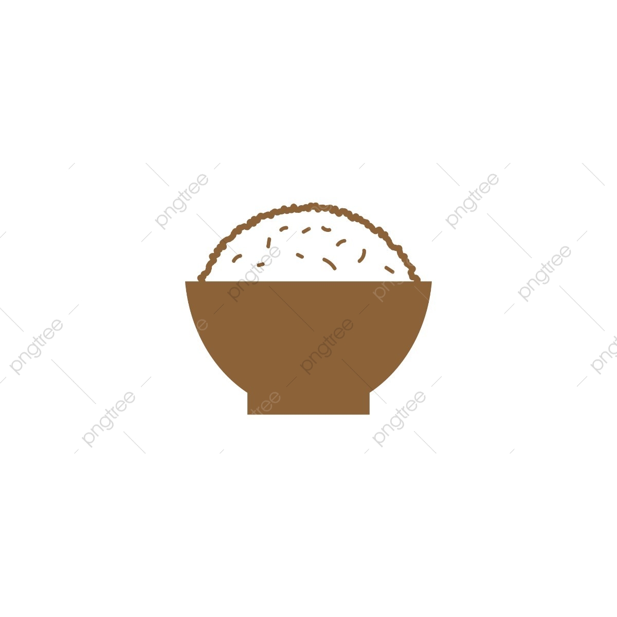 1200x1200 Simple Rice On A Bowl Silhouette Logo Design Vector, Icon, Drawing