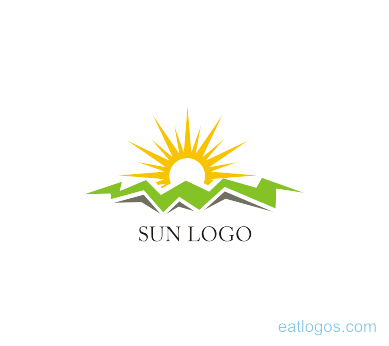 389x346 Nature Sun Rice Logo Design Vector Download Vector Logos Free