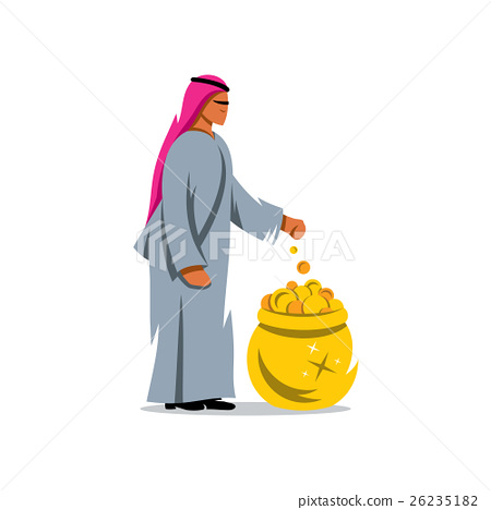 450x468 Vector Rich Man From The Uae