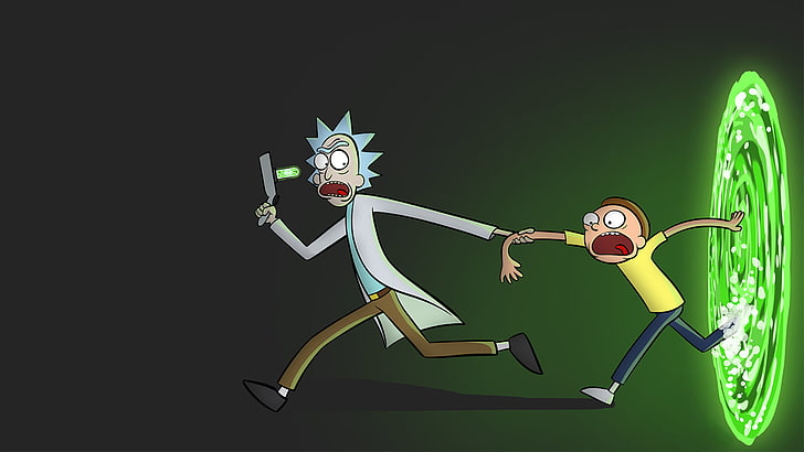 728x410 Hd Wallpaper Rick And Morty, Tv, Rick Sanchez, Morty Smith