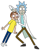 161x200 Best Rick And Morty Png, Wallpaper, Vector, Clip Art Gif Free