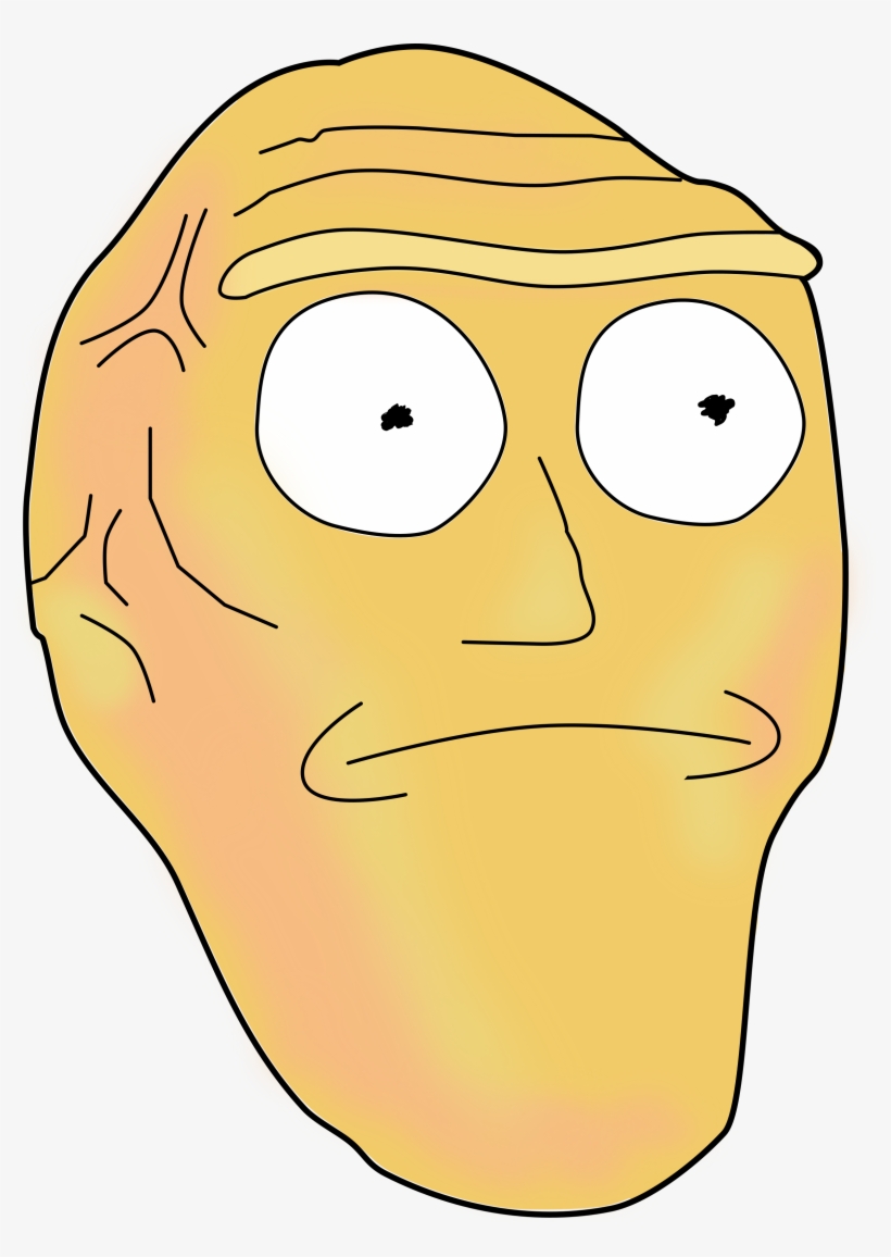 820x1156 Face Vector Morty