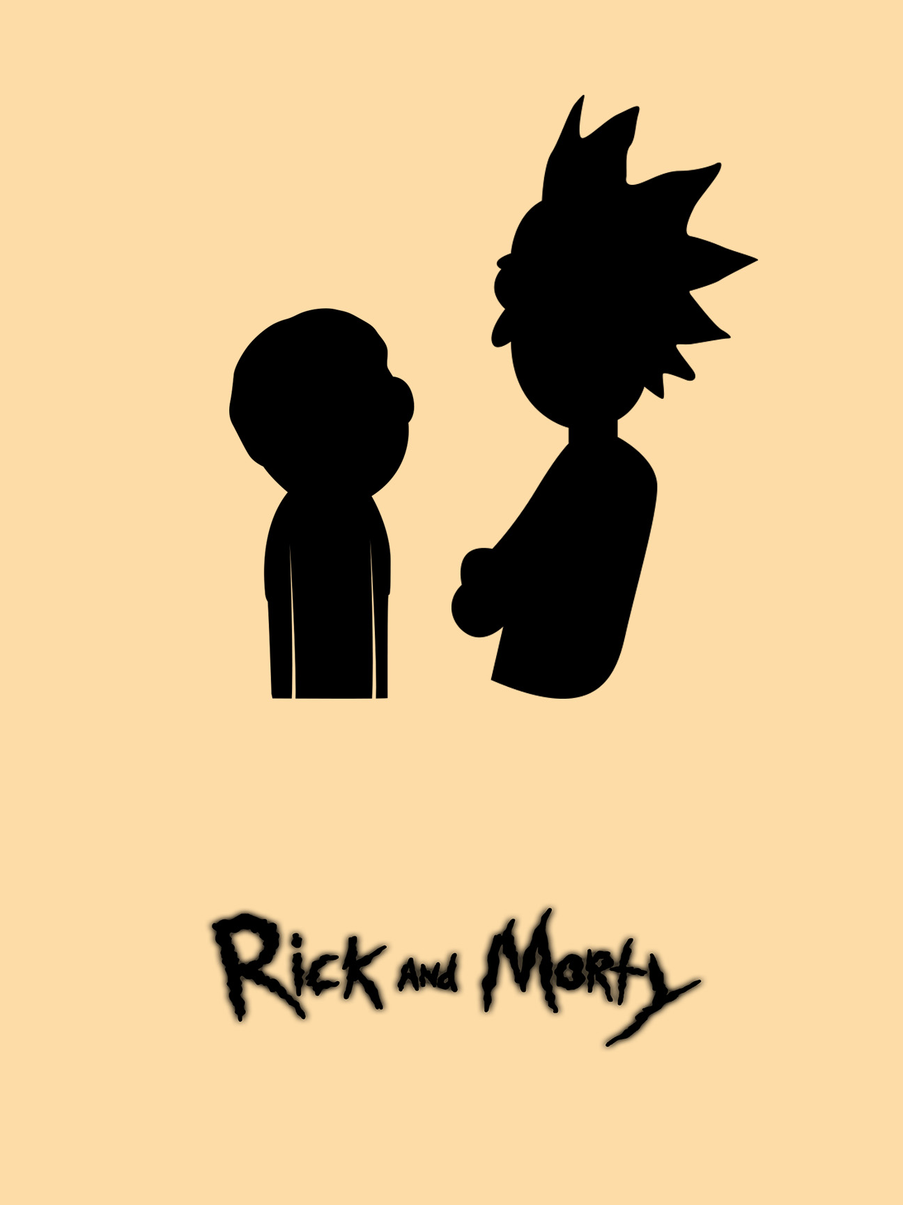 1296x1728 Feedback I'm Working On A Rick And Morty Minimalistic Poster How