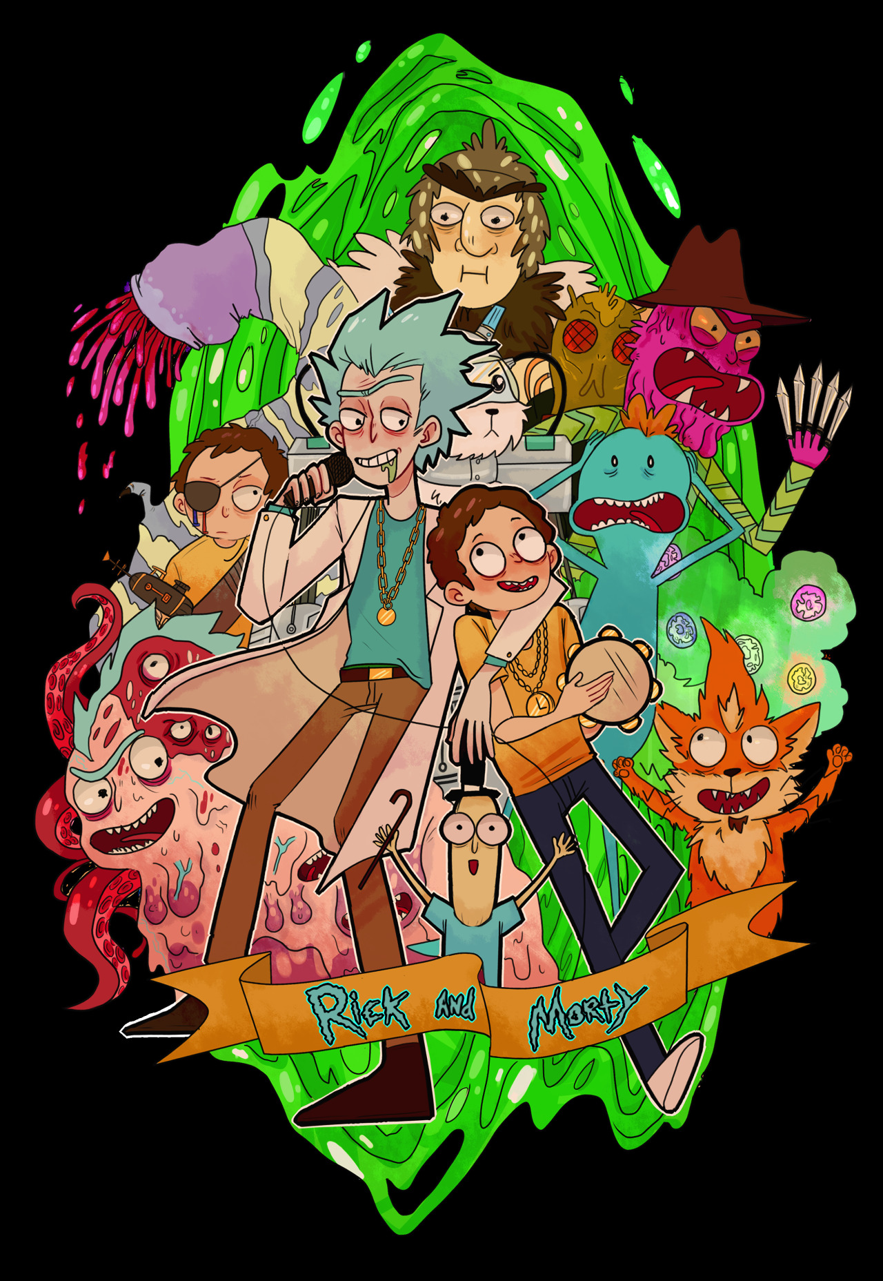 Rick And Morty Vector Art at Vectorified.com | Collection of Rick And ...