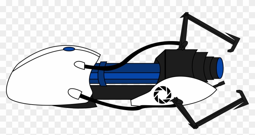 840x444 Portal Gun Vector Download
