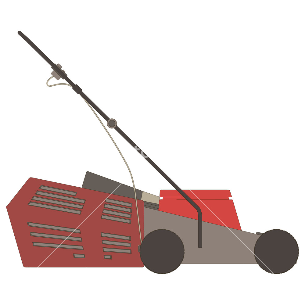 Riding Lawn Mower Vector At Collection Of Riding Lawn