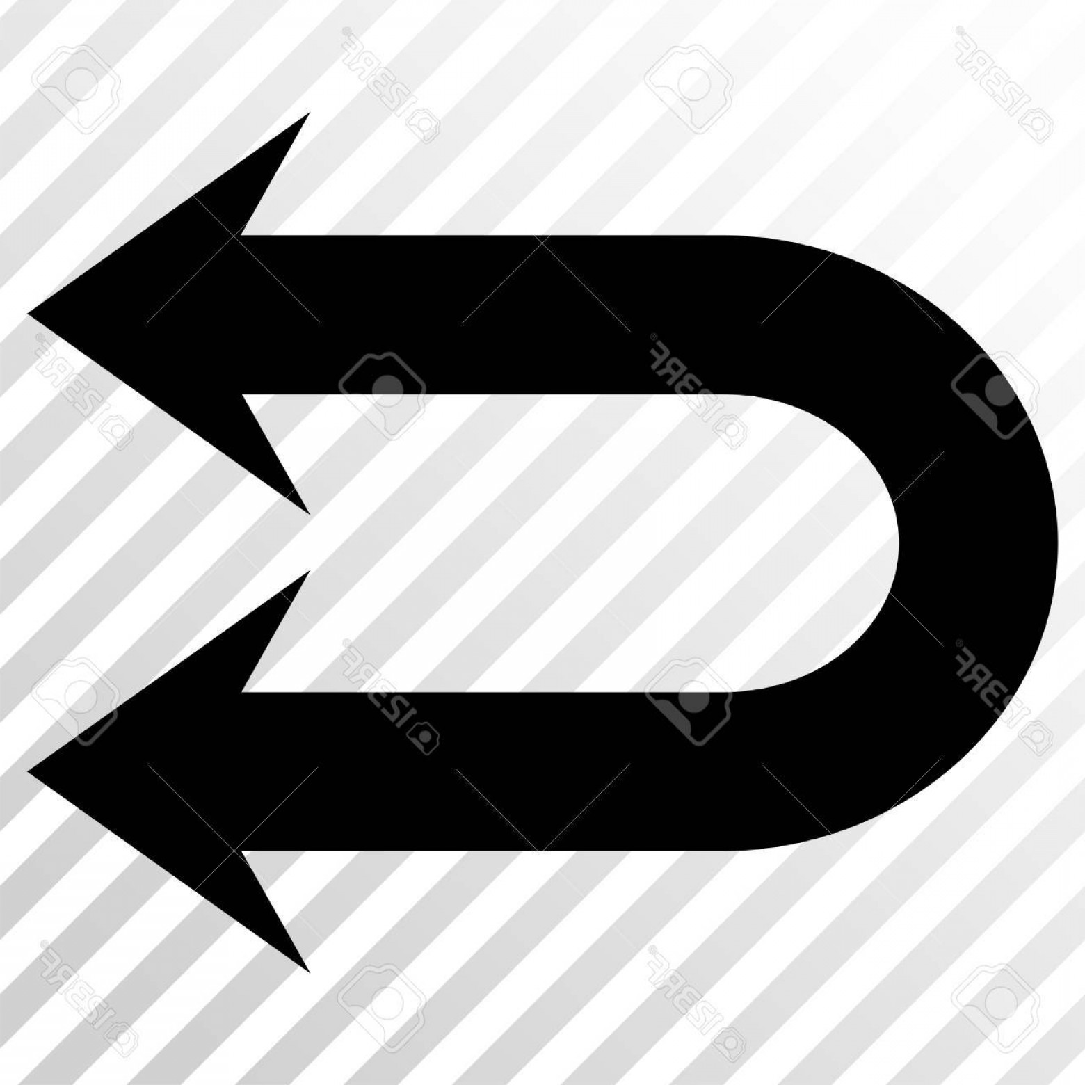 1560x1560 Photostock Vector Double Right Arrow Vector Icon Image Style Is