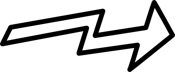 600x246 Directional Arrows Comic Right Arrow Clip Art Free Vector In Open