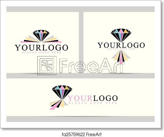 560x470 Free Art Print Of Diamond Logo Vector Diamond Logo Vector