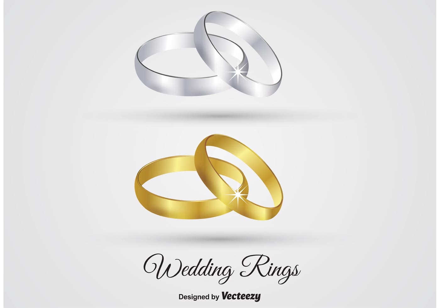 1400x980 Wedding Rings Free Vector Art