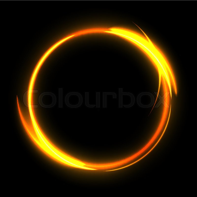 Fire Circle On Black Background Fire Stock Vector Colourbox 800x800 Fire Circle On Black Background Fire Stock Vector Colourbox