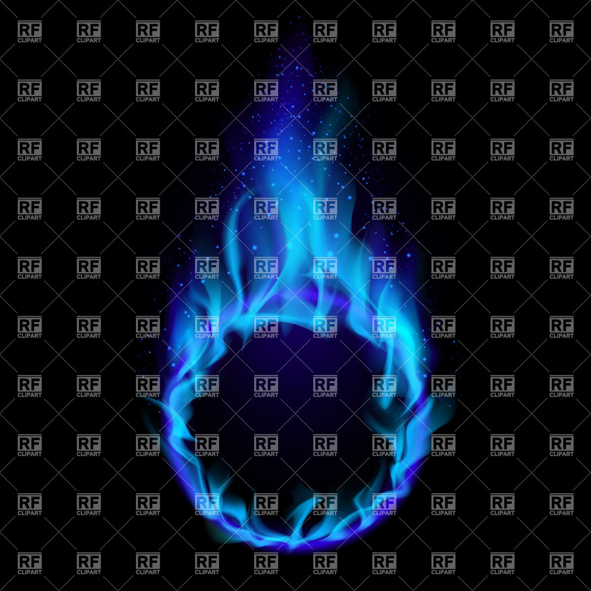 Ring Of Blue Fire Vector Image Of Backgrounds, Textures, Abstract 1200x1200 Ring Of Blue Fire Vector Image Of Backgrounds, Textures, Abstract