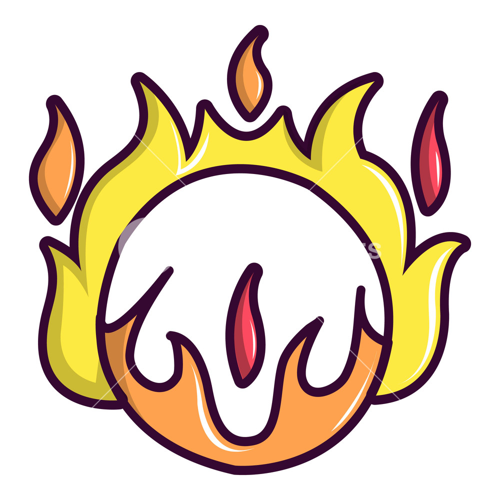 Circus Ring Of Fire Icon Cartoon Illustration Of Circus Ring 1000x1000 Circus Ring Of Fire Icon Cartoon Illustration Of Circus Ring