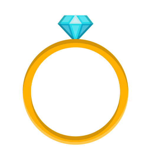 512x512 Diamond Ring Vector